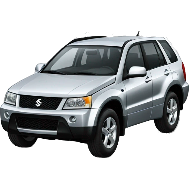 Silver Suzuki grand vitara 2005 emoji