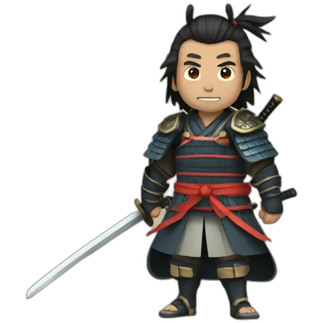 2D Samurai emoji