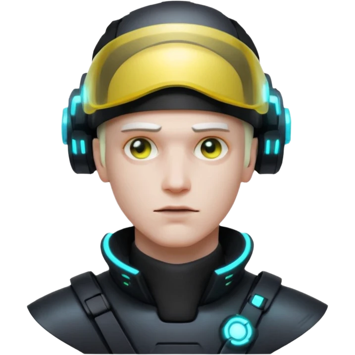 cyberpunk man emoji