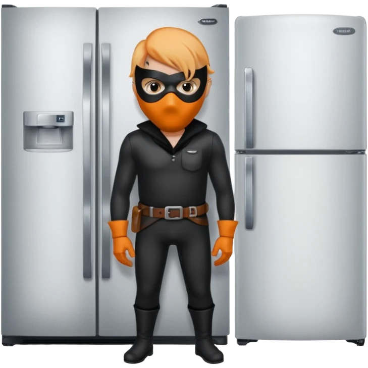 Peachy fridge bandit emoji