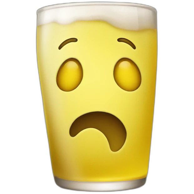 drunk yellow smiley emoji