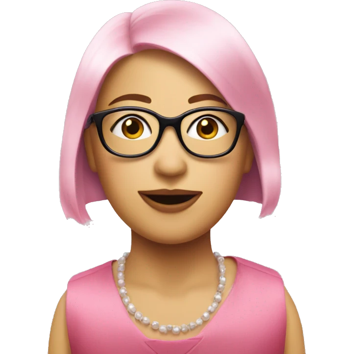 Pink martini emoji