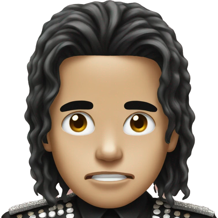 Michael Jackson crying  emoji