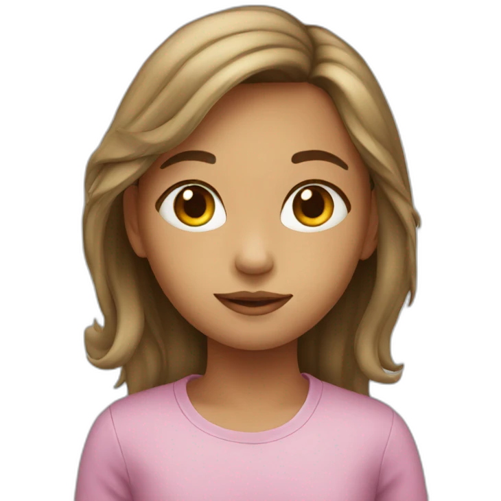 young girl emoji