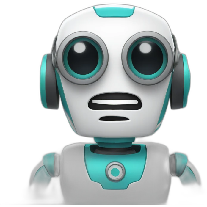 robot as a teacher emoji