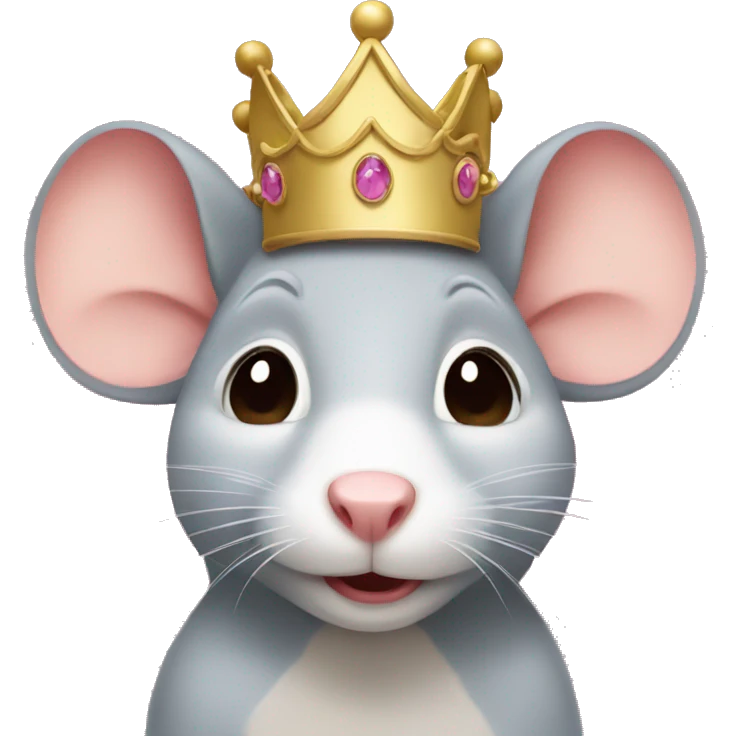 Princess rat emoji