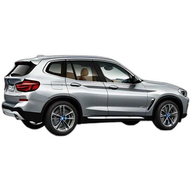 BMW X3 G01 silver emoji
