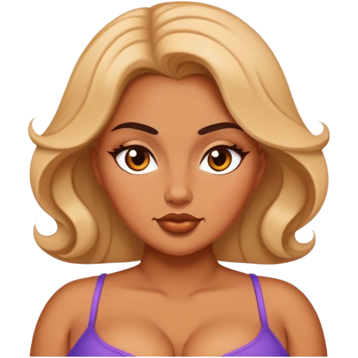 Voluptuous woman  emoji
