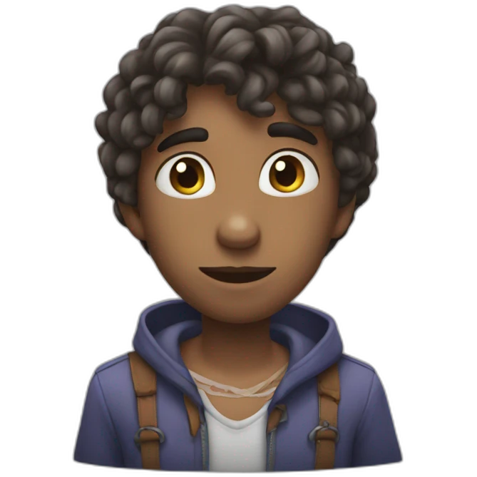 Coeur bisous emoji