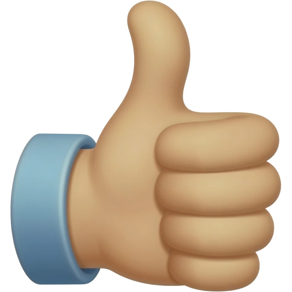 Сгенерируй эмоджи оценка пользователя - Хорошо emoji