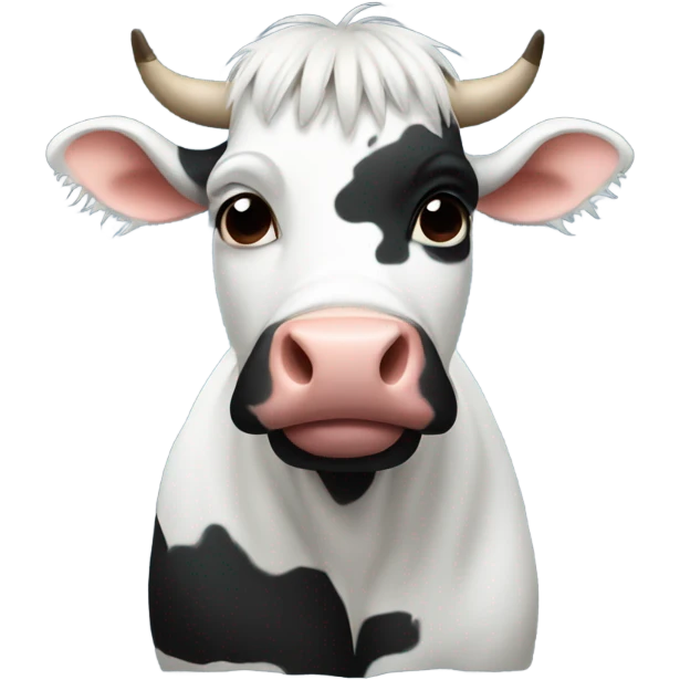 Emo cow emoji