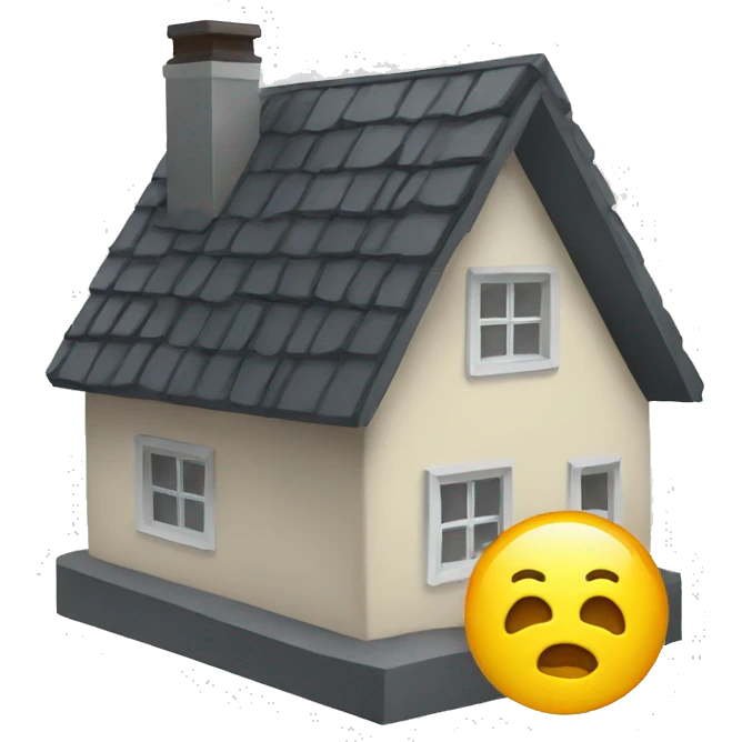 Power generated to a house emoji