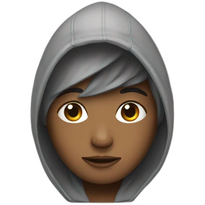 person with hoodie emoji