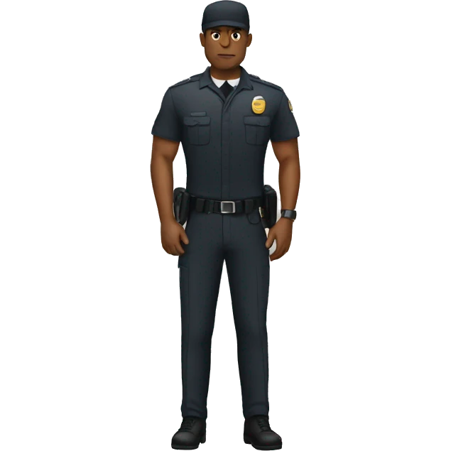 Bodyguard full body  emoji