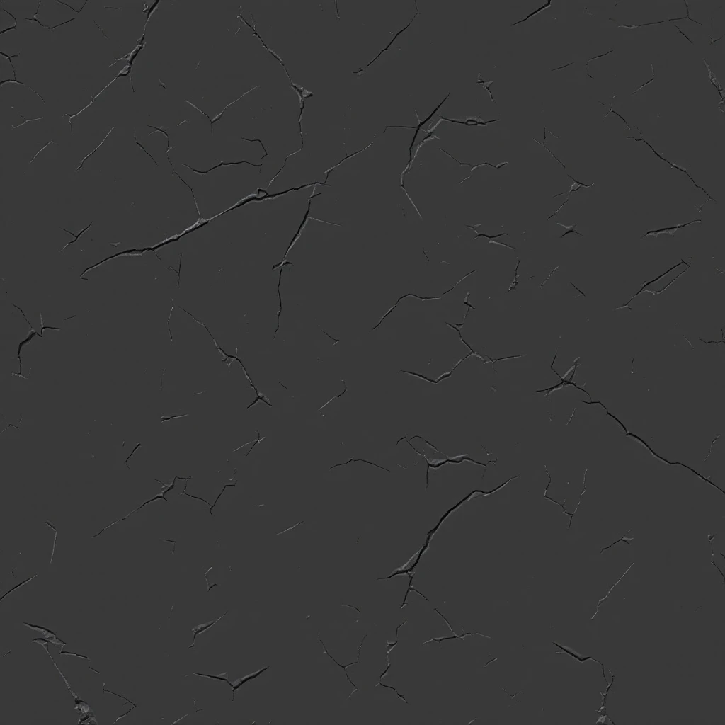 Black plastic with stratches texture emoji