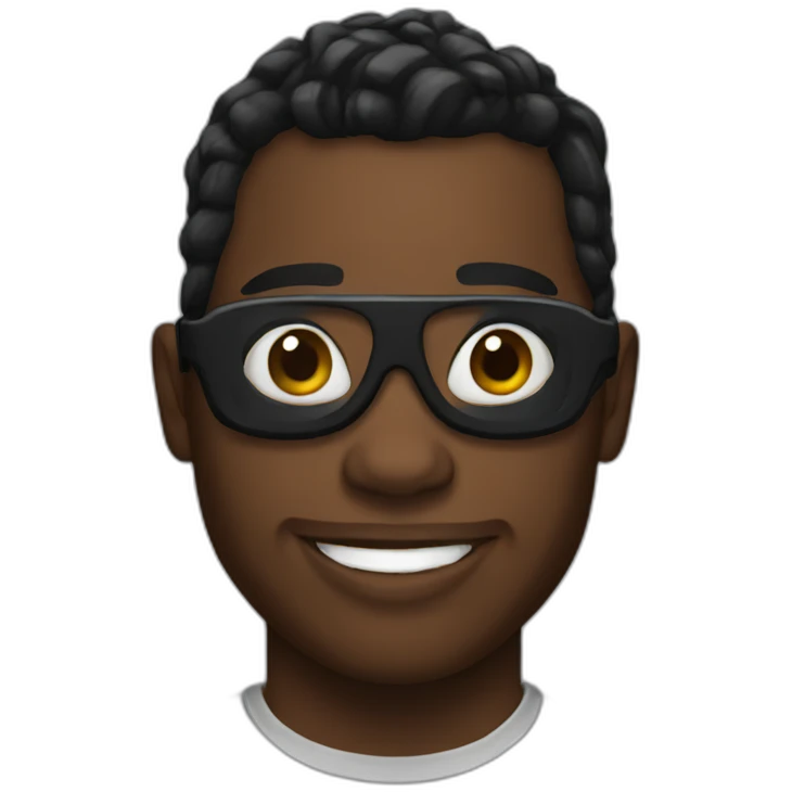 black spiderman emoji