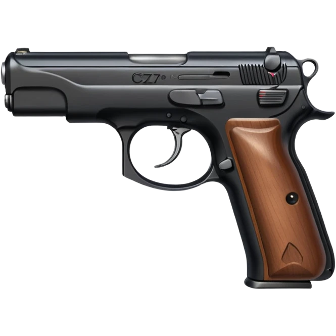 CZ 75 pistol. emoji
