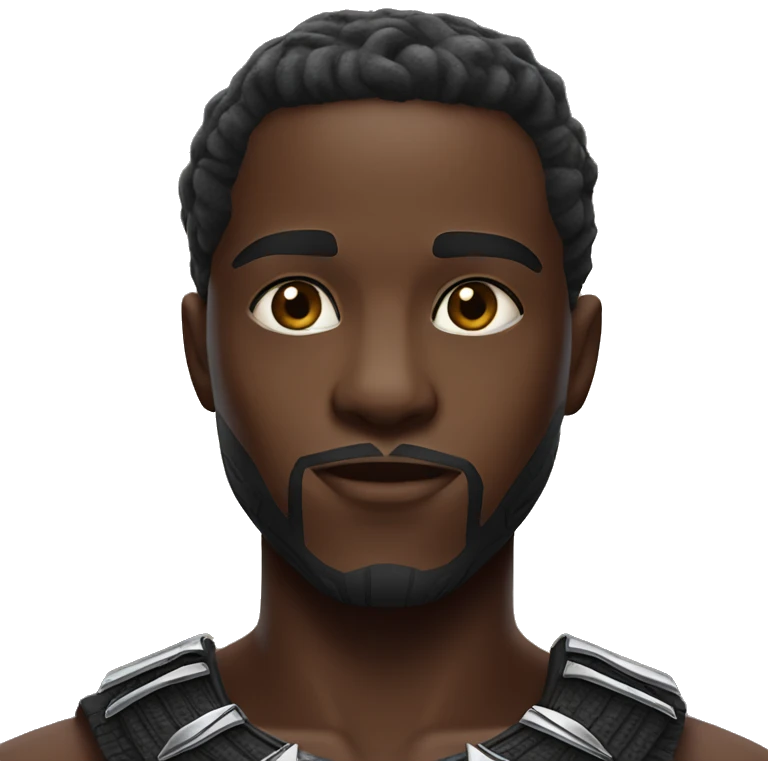 Black panther marvel wakanda forever text emoji  emoji