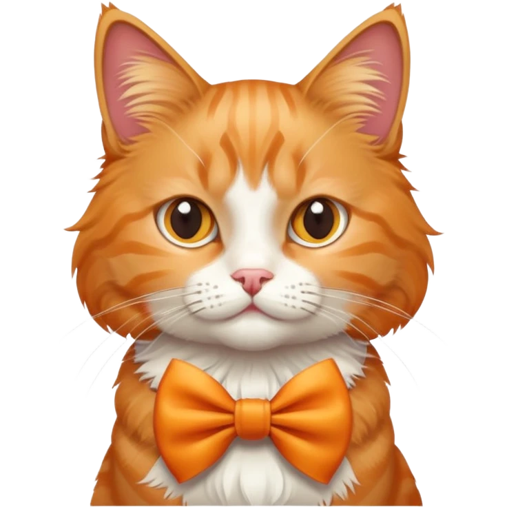 cat with a bow emoji
