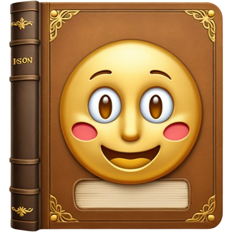 книги золотые emoji