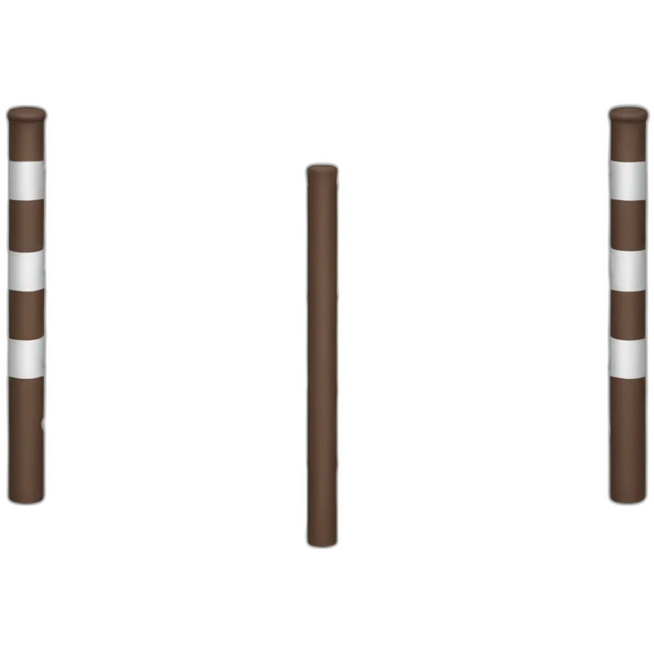 Rugby goalmposts emoji