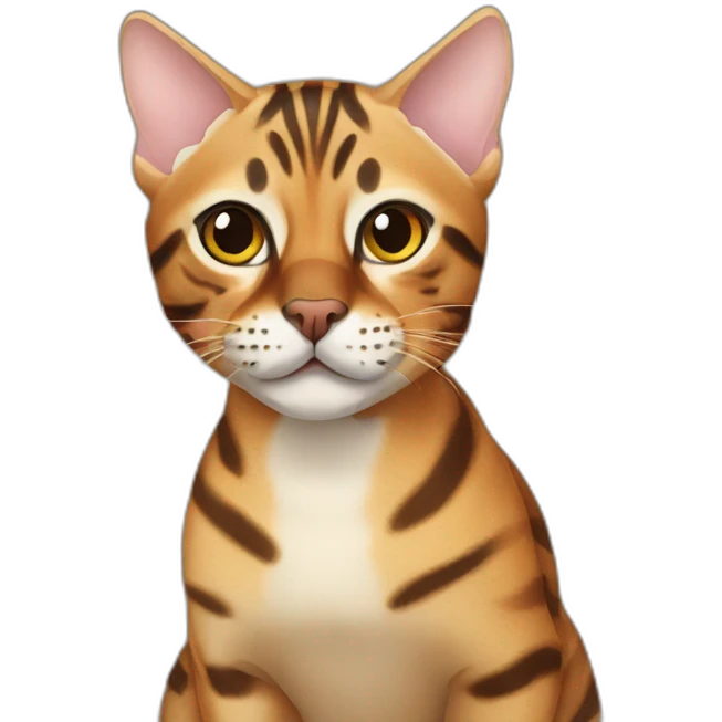 bengal cat emoji
