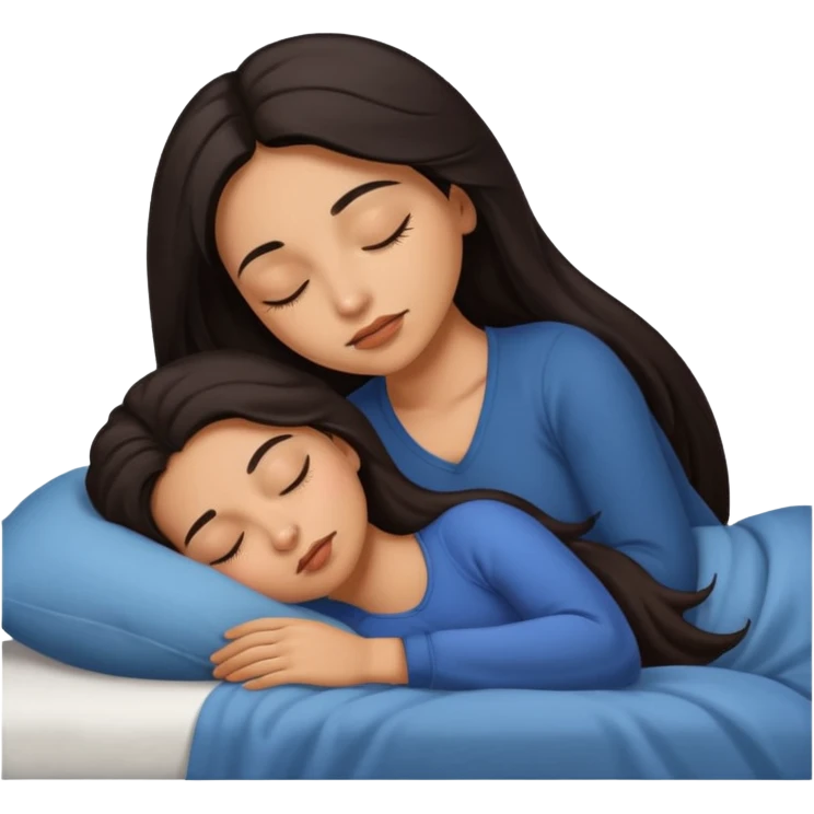 Latina baddie sleeping emoji