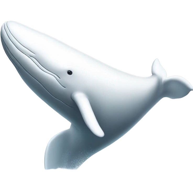 white whale , underside emoji