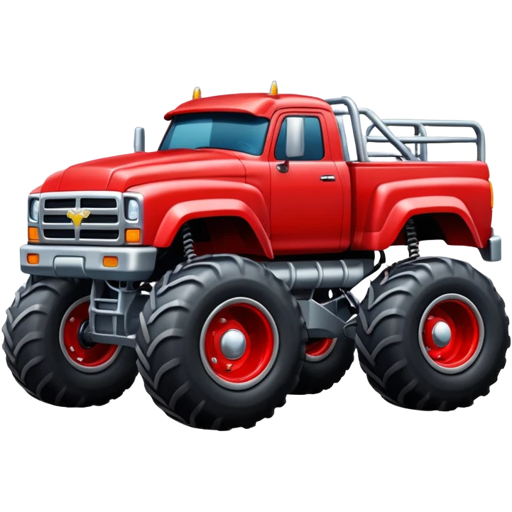 Bull 🐂 monster truck 🛻  emoji