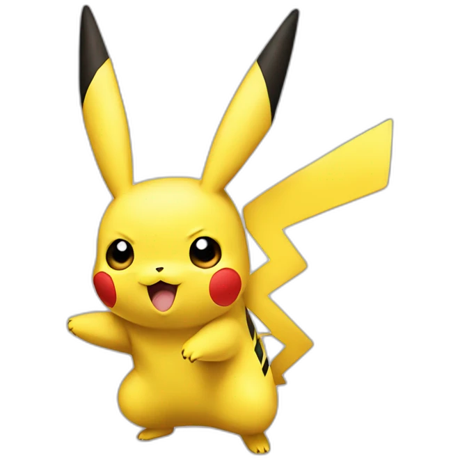 Pikachu arme emoji