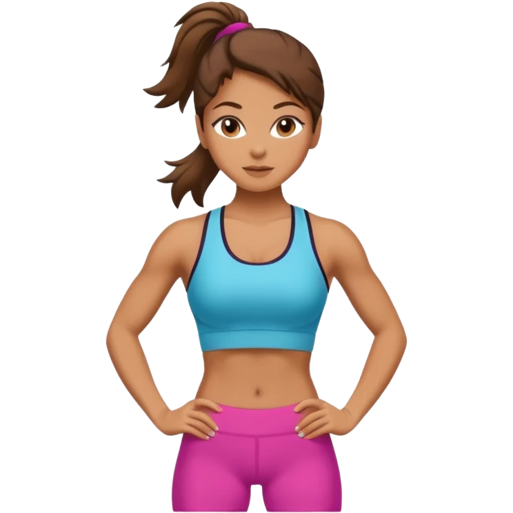 Fitness girl  emoji