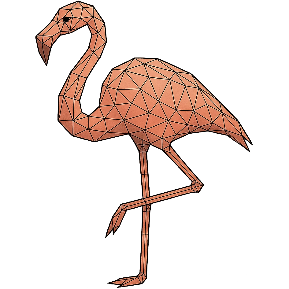 flamingo emoji