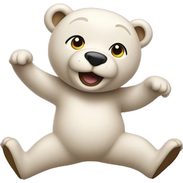 Dancing bear emoji