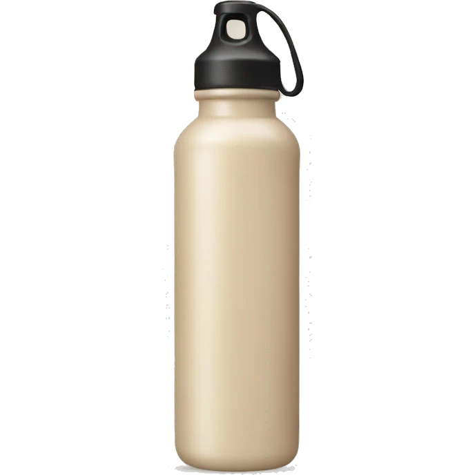 Waterbottle beige emoji