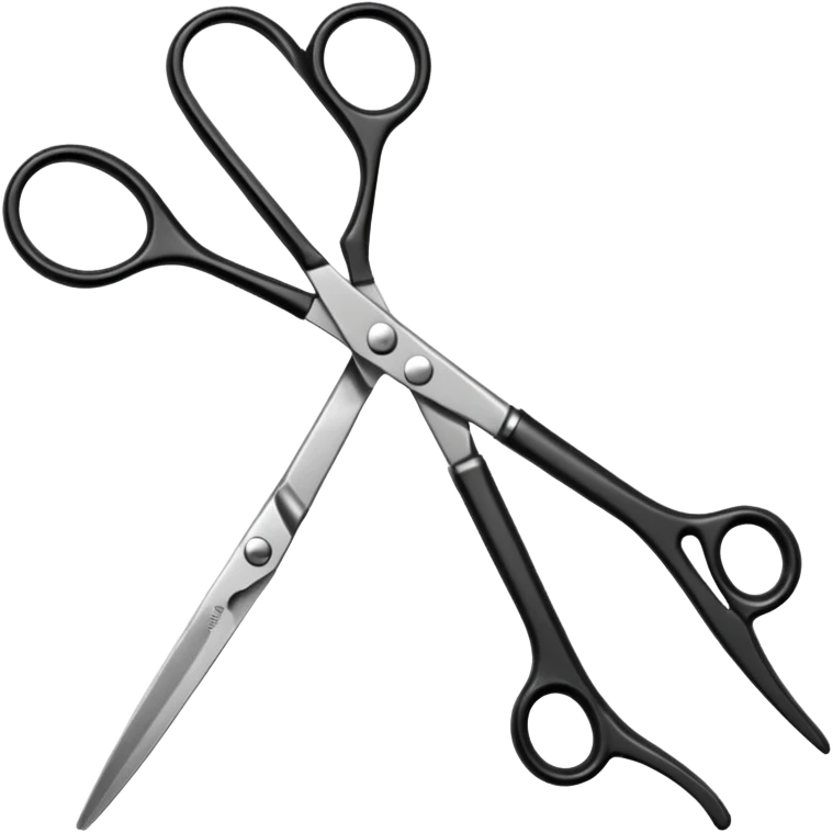  hairdressing scissors emoji