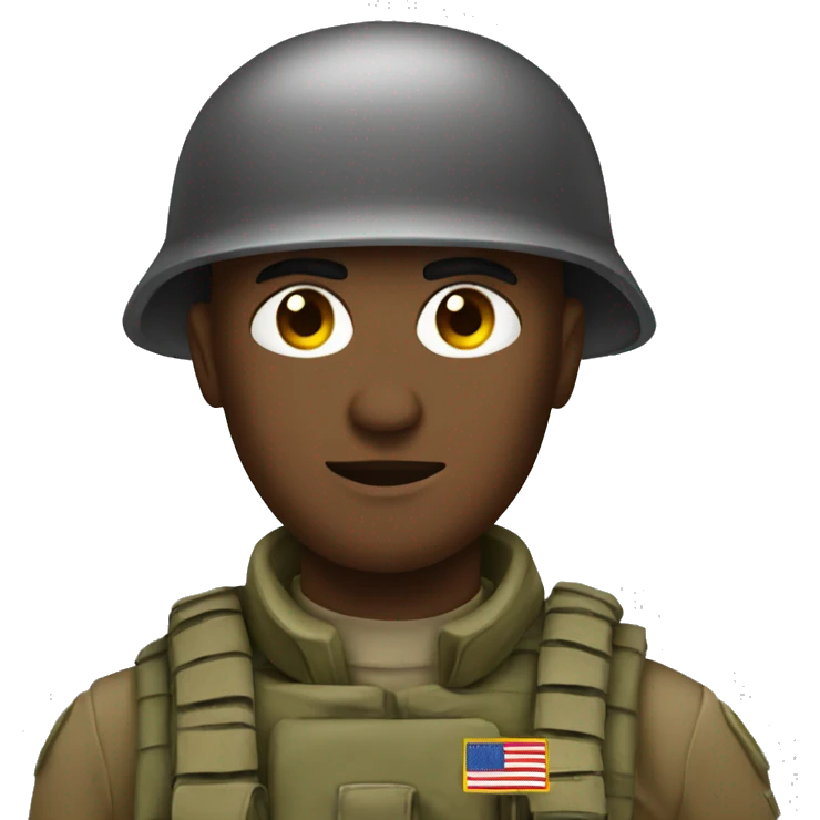soldier emoji