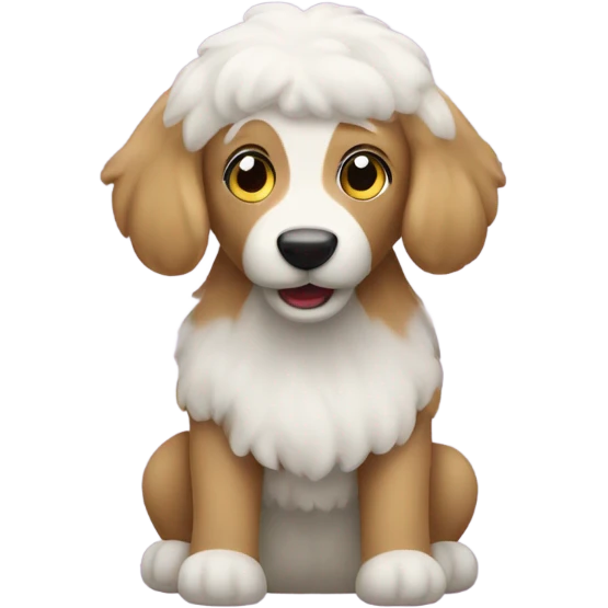 Toy poddle emoji