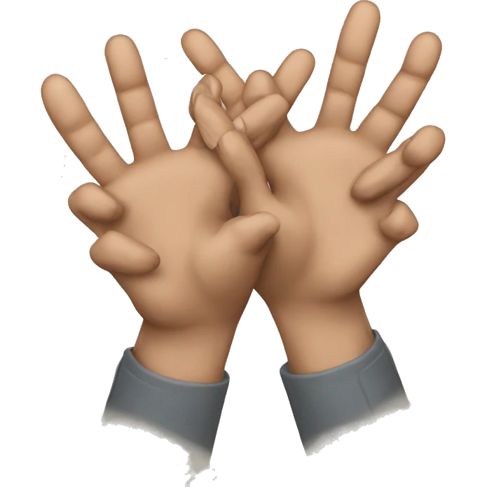Devious emoji hands rubbig together  emoji