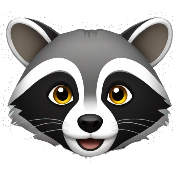 raccoon emoji