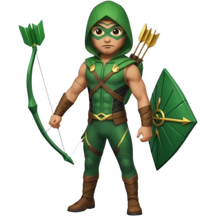 green arrow standing emoji