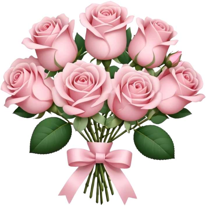 pale pink flower bouquet  emoji