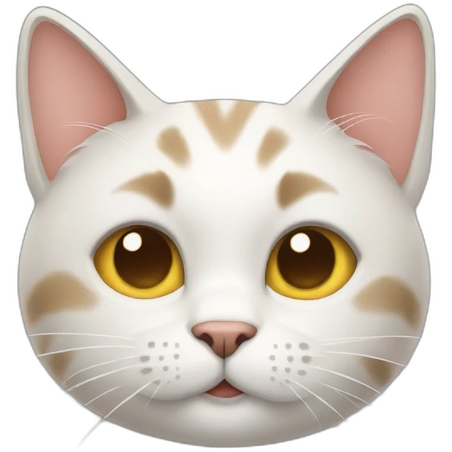 Cat chating emoji