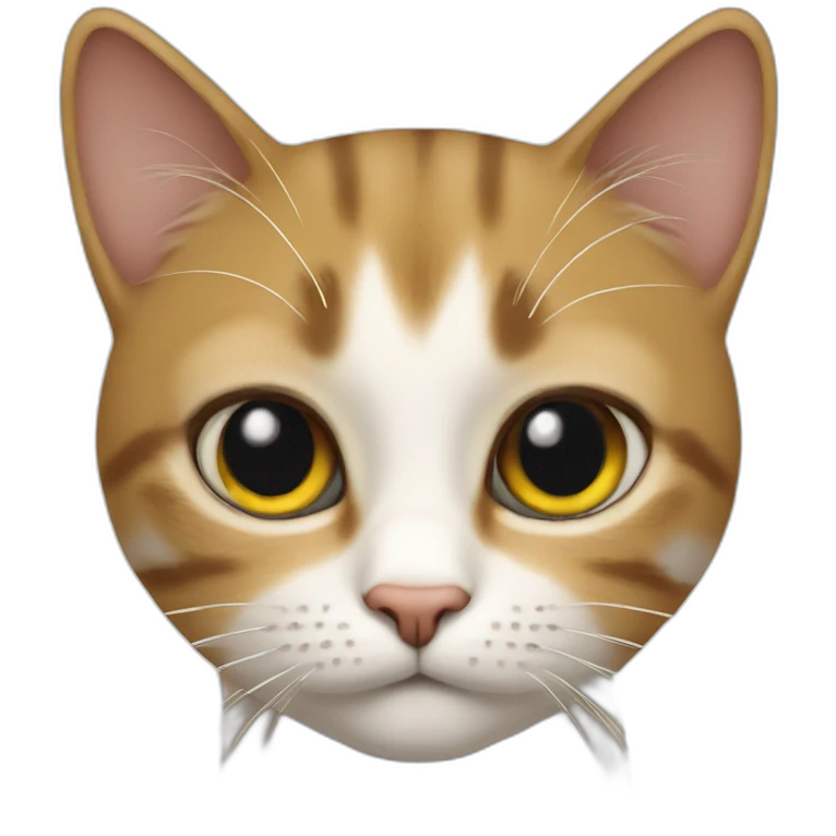 un chat sur un chat emoji