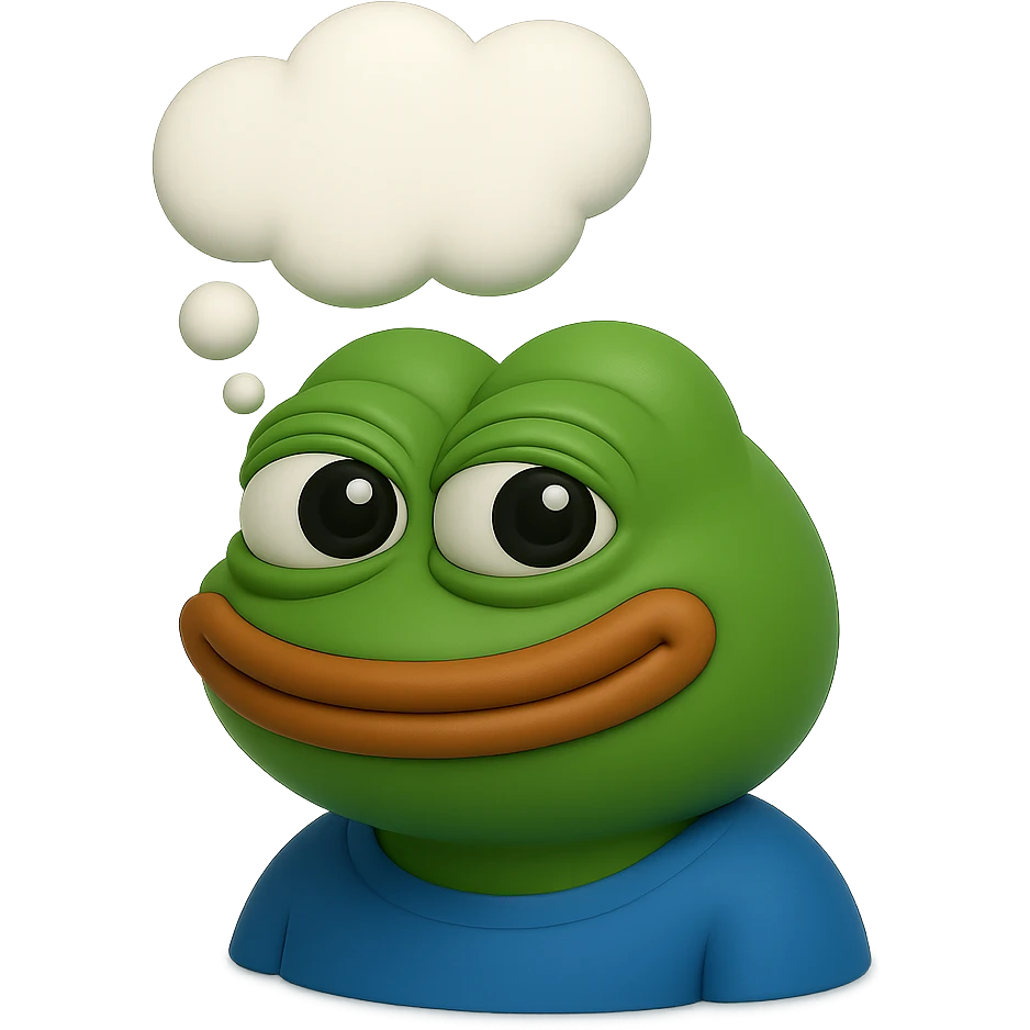 recreate this make sure he is looking at viewer, keep drop shadows emoji