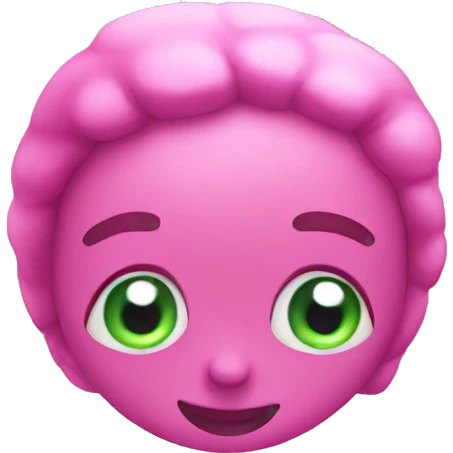 Pink biology emoji