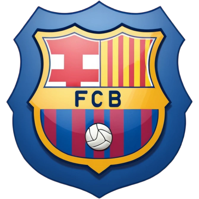 Escudo del barca  emoji