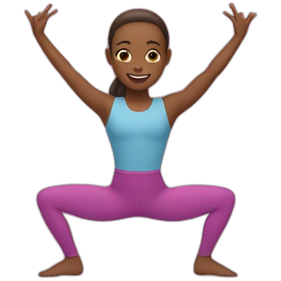 Middle splits emoji