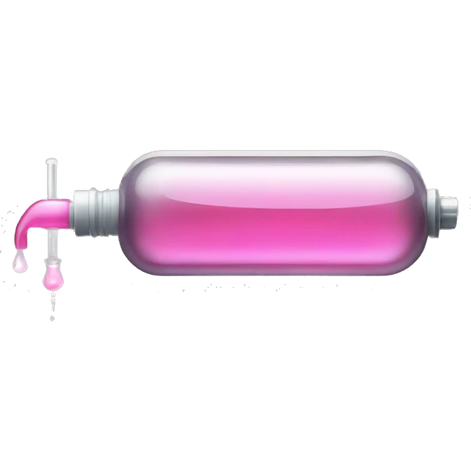 syringe with pink solution emoji