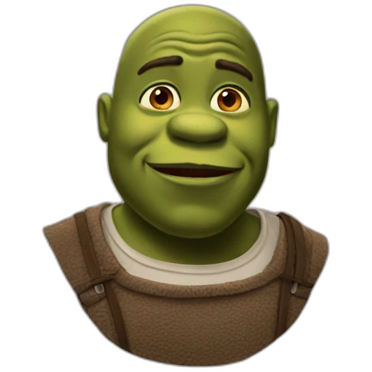 black-shrek emoji