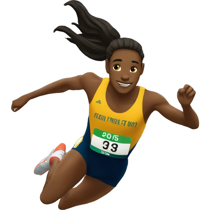 triple jump emoji